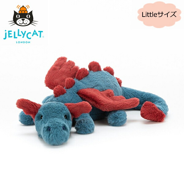 JELLY CAT TOY DEXTER-DRAGON-LITTLE