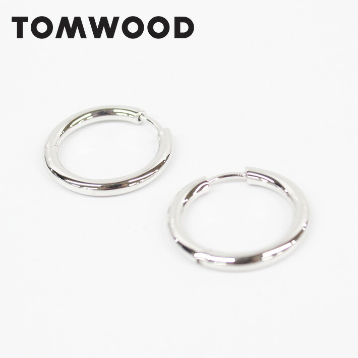 TOMWOOD OTHER CLASSICHOOP-MEDIUM-SILVER