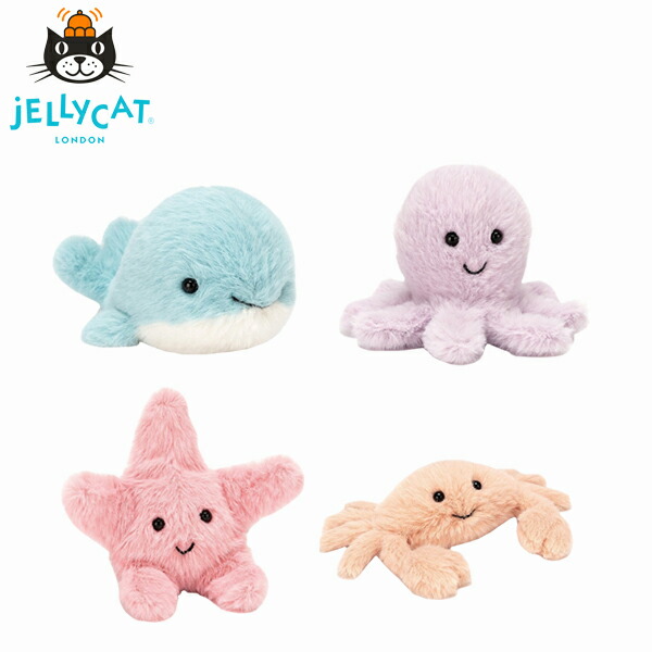 JELLY CAT TOY FLUFFY-CRAB