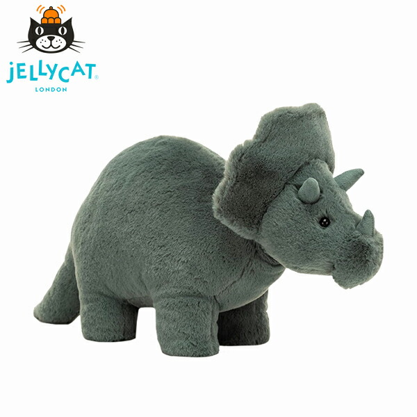 JELLY CAT TOY FOSSILLY-TRICERATOPS