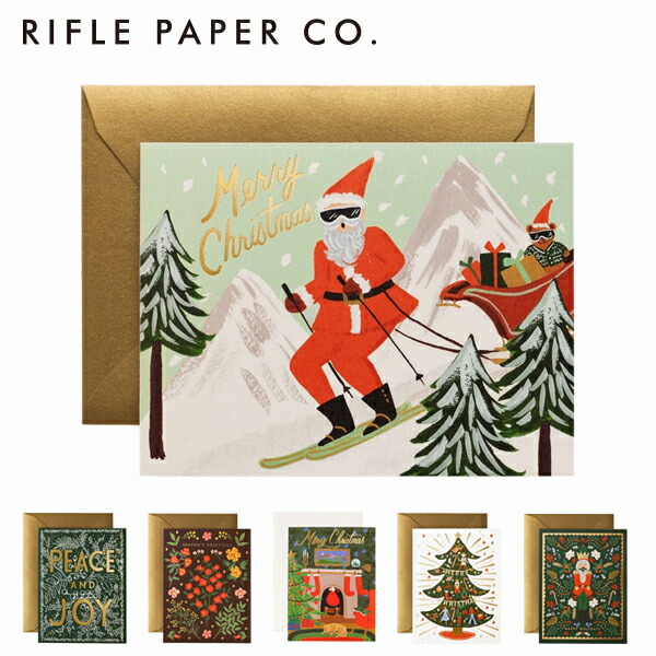 RIFLE PAPER CO CHRISTMAS CARD GCX067[メール便]詳細