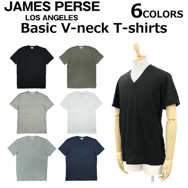 JAMES PERSE APPAREL JP-SS-V-NECK-2