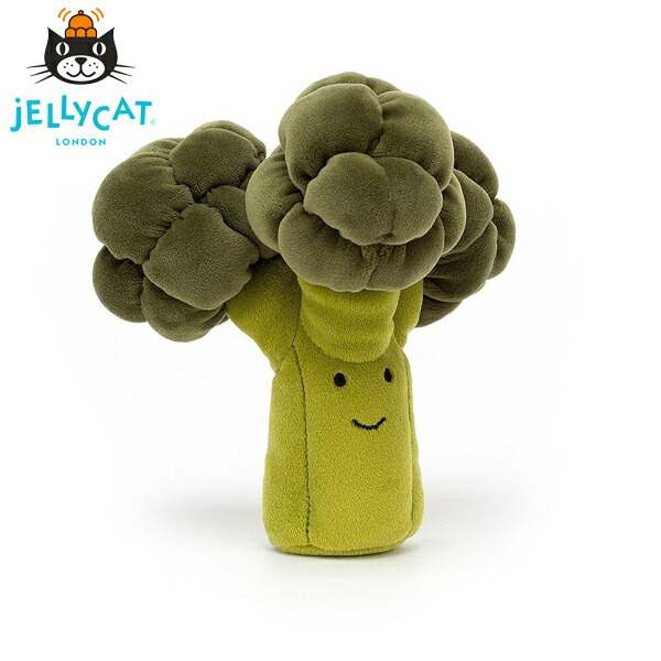 JELLY CAT TOY VEGETABLE-BROCCOLI