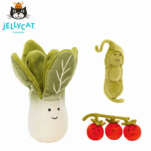 JELLY CAT TOY VIVACIOUS-VEGETABLE詳細